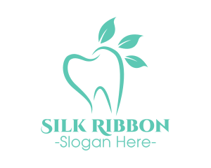 Green Dental Tooth logo design