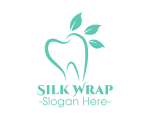 Green Dental Tooth logo design