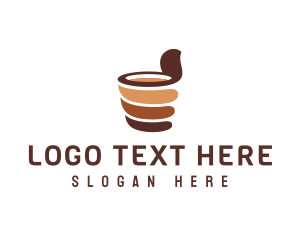 Chocolate Coffee Drink Mug logo design