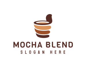 Chocolate Coffee Drink Mug logo