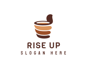 Chocolate Coffee Drink Mug logo design