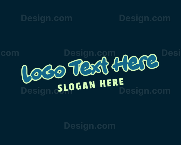 Playful Fun Wordmark Logo