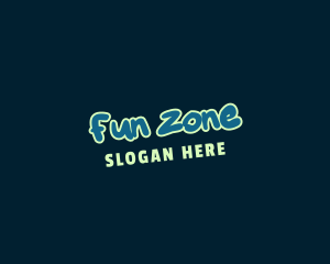 Playful Fun Wordmark logo design