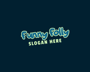 Playful Fun Wordmark logo design