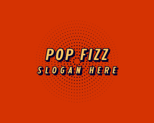 Cartoon Pop Art Wordmark logo design