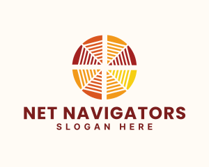 Autumn Spider Web  logo
