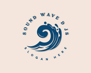 Clam Shell Beach logo design