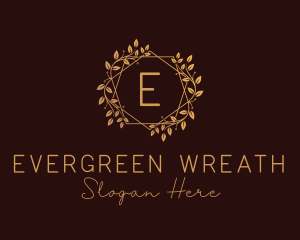 Luxury Wreath Ornament logo design