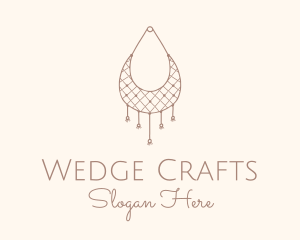 Wall Hanging Macrame Basket logo design