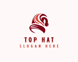 Sleepwear Nightcap Hat logo design