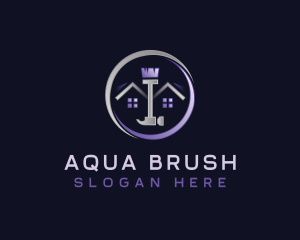 Hammer Brush Repair logo design