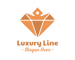 Luxury Diamond Crown logo design