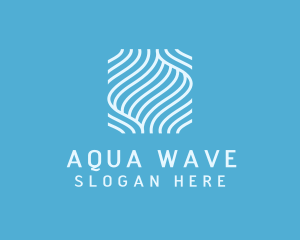 Fluid Aquatic Wave  logo design