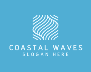 Fluid Aquatic Wave  logo design