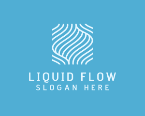 Fluid Aquatic Wave  logo design