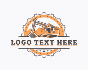 Backhoe Mountain Excavator logo