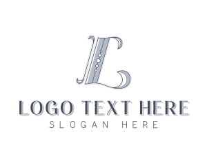 Stylish Beauty Letter L logo