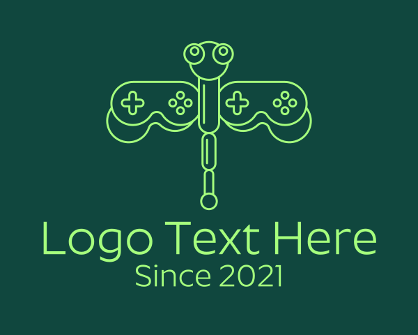 Online Gamer logo example 1