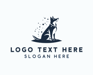 Pet Dog Training Logo