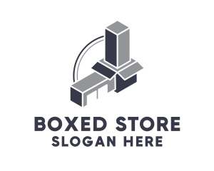 Box Package Warehouse  logo design