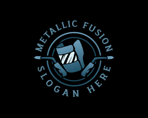 Metal Fabrication Welding logo design