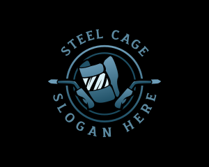 Metal Fabrication Welding logo design