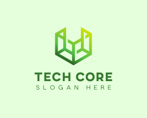 Cube Tech Software logo design