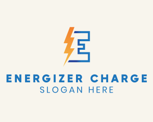 Lightning Bolt Electricity logo