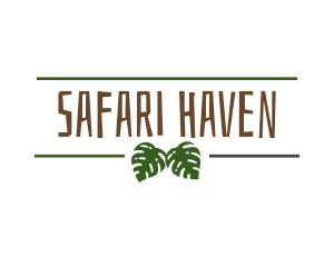 Monstera Safari Park logo design