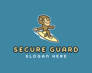Resort Surfing Monkey logo