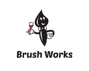 Brush Cartoon logo