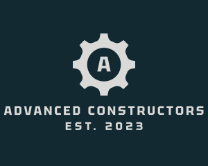 Industrial Construction Engineering Cog  logo design