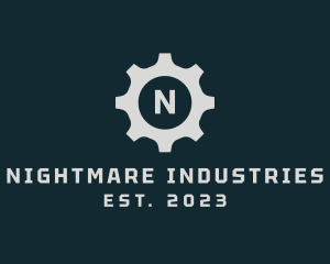 Industrial Construction Engineering Cog  logo design