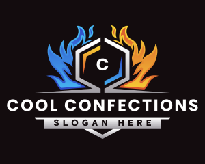 HVAC Heat Cold logo