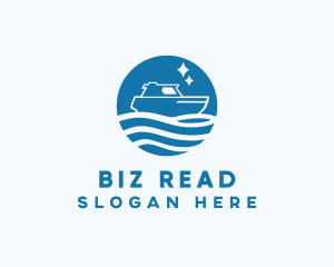 Ocean Sailboat Travel logo design