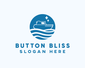 Ocean Sailboat Travel logo design