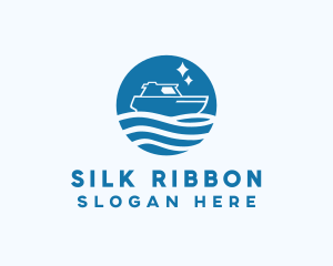 Ocean Sailboat Travel logo design