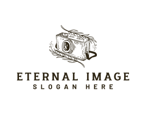 Vintage Camera Photography logo design