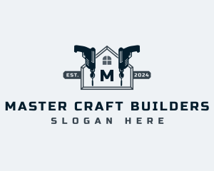 Builder Drill Construction logo design