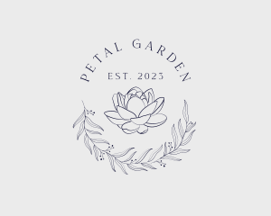 Flower Feminine Perfume Garden logo design