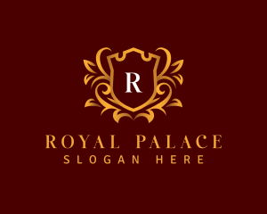 Royal Shield Ornament logo design