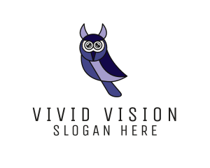 Modern Owl Wildlife logo design