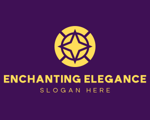 Elegant North Star logo design