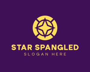 Elegant North Star logo design