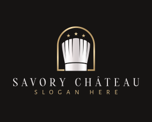 Toque Chef Hat Restaurant logo design