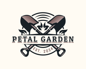 Garden Shovel Landscaping logo design