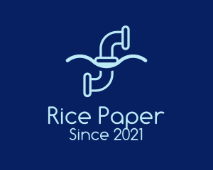 Water Pipe Repair  logo design