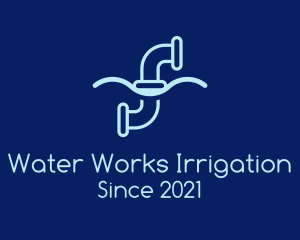 Water Pipe Repair  logo design