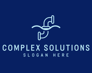 Water Pipe Repair  logo design