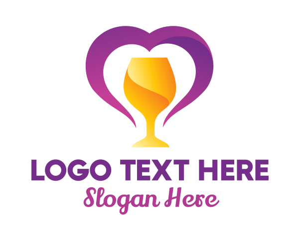 Heart Wine Goblet logo